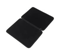 PAMINGONO Organizzatore per Toppe con Pagine Sfogliabili, Porta Badge e Pannello Espositivo Nero 42x32 Cm, Libro per Raccolta Bracciali e Spille, Organizer Compatto per Viaggi