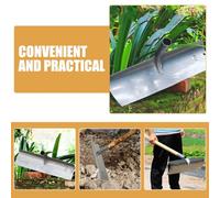 PAMINGONO Pala Pulizia Sterco Multifunzione in Metallo per Fattoria Rastrello Excrementi Pollame Resistente Utensile Agricolo per Raccolta Sterco e Mantenimento Pulito in Allevamenti