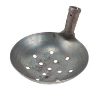 PAMINGONO Paletta Filtrante in Ferro Impugnatura Verticale, Pala Riutilizzabile per Pulizia Letame e Fango, Strumento Manuale per Cantieri Edili e Giardinaggio, Pala Forata per Setacciatura