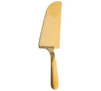 PAMINGONO Paletta per Torta in Acciaio Inossidabile Oro Design Raffinato e Taglio Facile, Strumento Versatile per Cucina e Cottura Professionale