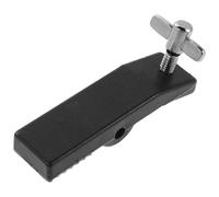 PAMINGONO Piastra Battente in Ferro per Pedale Batteria Grancassa, Piastra di Rinforzo Resistente, Accessorio Ricambio per Kit Batteria Acustica, Assorbimento Vibrazioni e Facile