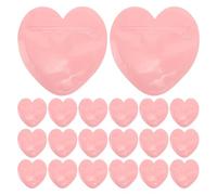 PAMINGONO Piccolo Portagioie - 100 Sacchetti Richiudibili A Forma Di Cuore Per Organizzare Gli Accessori