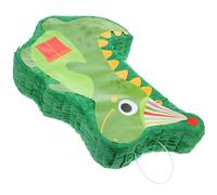 PAMINGONO Pignatta Dinosauro Verde da Appendere Decorazione per Feste di Compleanno e Giochi di Caramelle Decorazione per Pignatta Divertente per Eventi e Party