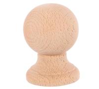 PAMINGONO Pinnacolo in Legno Massello Non Finito 7x5 Cm per Mobili e Scale, Terminale Decorativo Design a Ponte Romano e Scultura Artigianale, Accessorio Versatile per Arredamento D’Interni