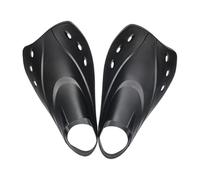 PAMINGONO Pinne da nuoto corte regolabili, pinne corte per nuoto, , 1 paio, nere, piscina e mare, donna uomo, pieghevoli e facili da riporre