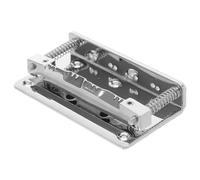 PAMINGONO Ponte Mandolino in Metallo per Corde Ricambio Cavalletto per Mandolino Acustico Accessorio per Precisa e Suono Stabile Parti di Ricambio Strumento Musicale