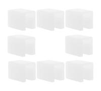 PAMINGONO Protezione Angoli Silicone Trasparente 8 Pezzi per Sicurezza Bambini, Copriangoli Morbidi per Cassetti, Armadi e Mobili, Guardia Angolari Antinfortunistica per Casa Elegante e Resistente