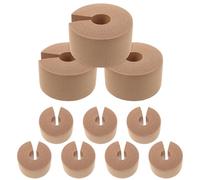 PAMINGONO Protezione Anti-pizzicamento Porta 10 Pezzi in Schiuma Nbr, Fermaporta Paraurti Morbido, Dispositivo Anticollisione Sicurezza e Animali per Casa e Auto