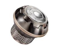 PAMINGONO Rasoio Elettrico Portatile per Uomo Tagliacapelli e Tagliabordi in Acciaio Inox, Kit per Rasatura Testa e Barba, Leggero per Uso Domestico e Viaggi