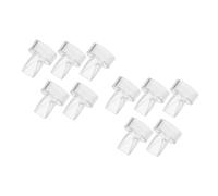 PAMINGONO Ricambi Valvole a Becco D'anatra in Silicone per Tiralatte Manuale da Donna, Accessori Antiriflusso, Compatibili la Maggior Parte delle Pompe, Set da 10 Pezzi per Allattamento