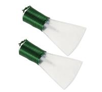 PAMINGONO Ricambio Bocchino Ancia Suona in Plastica Tonalità Do 2 Pezzi Custodia Accessori per Strumenti a Fiato Cinesi per Principianti e Professionisti