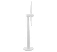 PAMINGONO Riproduzione e Dettagli Altamente Realistici di Turbina Eolica in Plastica Bianca con Design Componibile Scala 1:150 per Pianificazione Architettonica e Plastico