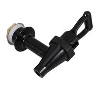 PAMINGONO Rubinetto Dispenser Bevande Nero in Pp per Secchiello Tè al Latte e Secchio Acqua, Resistente Erogazione Rapida, Ricambio per Distributore Acqua