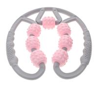 PAMINGONO Rullo Massaggiatore Manuale per Gambe e Vita in Abs Leggero per Migliorare la Circolazione e Rilassarsi Mentre Si Lavora la Tv