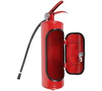 PAMINGONO Scatola Porta Estintore in Metallo e Plastica Contenitore Creativo per Whiskey e Bar per Conservazione e Trasporto Bottiglie Design Originale per Viaggi e Decorazioni