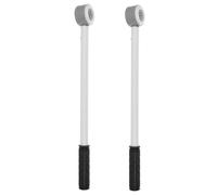 PAMINGONO Set 2 Pezzi Bacchetta per Tende Gancio a O Asta di Spinta e Trazione per Finestre Senza Fili Accessorio per Apertura Finestre Alte in Cucina e Camera da Letto Adatto ad Anziani