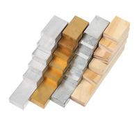 PAMINGONO Set 24 Blocchi di Densità Rettangolari di Precisione in Materiali Multipli Kit Didattico Scientifico per Esperimenti di Fisica Strumenti per Laboratorio e Aula Scolastica di