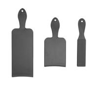 PAMINGONO Set 3pezzi Tavole per Tintura Chioma in Abs Nero, Strumento Parrucchiere per Colorazione e Balayage, Confortevole da Tenere, Lunga Durata per Hair Painting e Hair Coloring