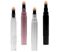 PAMINGONO Set 4 Pezzi Contenitori Blush Liquido 5ml Penna Rotante Riutilizzabile in Pp e Pc, Antiperdita e Comoda da Trasportare, per Uso Quotidiano da Viaggio