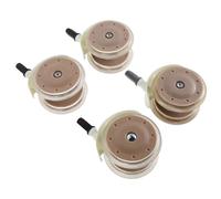 PAMINGONO Set 4 Ruote Girevoli per Girello e Passeggino Piccoli Ruote di Ricambio Silenziose in Plastica Resistenti All’Abrasione Compatibili Pavimenti Legno e Piastrelle Montaggio