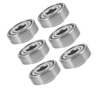 PAMINGONO Set 6 Pezzi Cuscinetti Ruote Anteriori Sedia a Rotelle in Acciaio, Mozzo Cuscinetto Resistente per Sostituzione Rapida, Accessori per Sedie a Rotelle Manuali Uso Ospedaliero