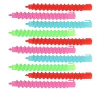 PAMINGONO Set 60 Pezzi Bigodini Spirale per Chioma Ricci, in Plastica Colore Assortito, Delicati sui Chioma e Facili da Usare per Boccoli Definiti e Naturali Colore Casuale