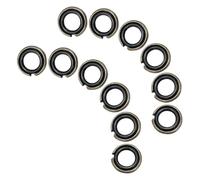 PAMINGONO Set da 12 Anelli di Tenuta per Chiavi Pneumatiche ed Elettriche O-ring in Ferro e Gomma, Alta Resistenza e Durata Eccellente, Adatti per Uso Professionale Attacco Quadro 12,5mm