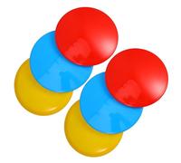 PAMINGONO Set da 6 Dischi da Disc Golf per Esterni in Plastica Flessibile Include Driver Midrange e Putter Attrezzatura Disc Golf Leggera per Adulti e Gioco Outdoor di Precisione e