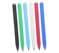PAMINGONO Set da 6 Penne per Tavoletta Lcd da Disegno in Plastico Impugnatura Confortevole, Resistenti per Bambini e Genitori per Coltivare la Cognizione del Colore