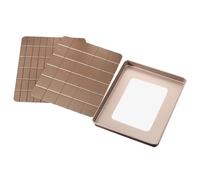 PAMINGONO Set Integrata Stampi per Torrone in Metallo Resistente Alte Temperature Robusto e Multifunzionale per Cucina e Pasticceria, per Principianti e Esperti