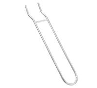 PAMINGONO Sollevatore per Griglia da Barbecue in Acciaio Inox Resistente Utensile Compatto per Movimentazione Griglie a Carbone e a Combustibile Accessorio Pratico per Barbecue all’Aperto