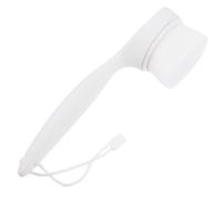 PAMINGONO Spazzola Detergente Viso Manuale Bianca in Plastica Setole Morbide per Pulizia Profonda e Prevenzione Punti Neri Adatta per Pelle Facciale Femminile