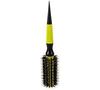 PAMINGONO Spazzola Ricci Portatile con Setole Morbide e Manico Antiscivolo Pettine Rotondo per Capelli Corti e Ricci Spazzola Professionale per Styling Donna Uomo per Viaggi e Uso