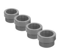 PAMINGONO Stabilizzatore per Palo Ombrellone da Piscina 4 Pezzi Adattatore Filettato per Manicotto Resistente alle Intemperie Supporto Antiribaltamento per Ombrellone Esterno Adatto a Uso