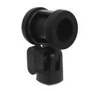 PAMINGONO Supporto Antiurto per Microfono 2 Cm di Diametro, Clip Porta Microfono Assorbimento Vibrazioni in Metallo, per Interviste e Streaming Live All’aperto