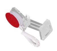 PAMINGONO Supporto Cellulare da Tavolo Antifurto in Acrilico Trasparente Espositore e Rotante per Telefono Montaggio Facile e Sicuro per Ricarica senza Ostacoli