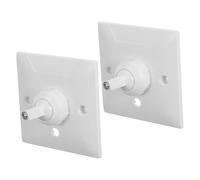 PAMINGONO Supporto da Parete per Sensore di Allarme a Infrarossi, Staffa di Montaggio Girevole a 180° per Allarme Porta, Set da 2 Pezzi per Sicurezza Casa, Garage e Ufficio