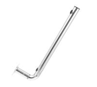 PAMINGONO Supporto per Antenna da Tetto in Acciaio Inox Resistente Staffa a l per Montaggio Esterno Supporto per Palo Installazione Semplice Adatto a Impianti TV e Antenne Colore Casuale