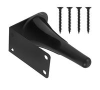 PAMINGONO Supporto per Clarinetto da Parete Ganci Multiuso per Flauti, Staffa Resistente in Metallo Nero, per Conservazione e Esposizione Strumenti Musicali in Casa o Studi