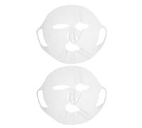 PAMINGONO Supporto per Maschere in Silicone Riutilizzabile 2 Pezzi Passanti Auricolari Comodi, Coprimaschera Idratante Anti-evaporazione per Trattamento Viso, Protezione per Maschera