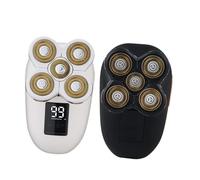 PAMINGONO Tagliacapelli Rasoi Elettrici Rasoio Per La Rasatura Degli Uomini Rasoio in Tessuto Ricaricabile Rasoio Elettrico Per Le Gambe Strumento Per Tagliare i Trimmer Bianca