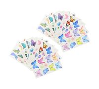 PAMINGONO Tatuaggi Temporanei Farfalle Colorate 20 Pezzi Decalcomanie Per Bambini Ragazze Donne Per Feste Halloween e Decorazioni Fai Da Te