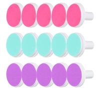 PAMINGONO Testine di Ricambio per Lima Unghie Ragazzo Ragazza 18 Pezzi Set Cuscinetti Smerigliatura Elettrica per 1-12 Mesi Cura Delicata Unghie Notte