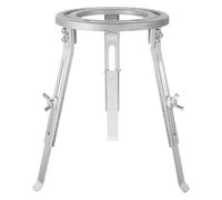 PAMINGONO Treppiede Sperimentale in Lega di Alluminio Regolabile Supporto Staccabile per Lampada ad Alcool Supporto Riscaldamento Chimico per Laboratorio e Lezioni di Chimica