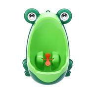 PAMINGONO Vasino a Forma di Rana Verde con Serbatoio Rimovibile in Plastica Pp Resistente, Facile da Montare per L’addestramento al Vasino Maschile