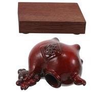 PAMINGONO Vaso Creativo 2026 Vaso per Il Capodanno Cinese Ornamento in Ceramica con Cavallo con Simbolo Fu Fengshui