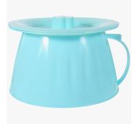 PAMINGONO Vaso da Notte Portatile in Plastica PP Spesso Coperchio Padella per Urina Domestica Antiscivolo per Anziani e Secchio per Urina Leggero e Resistente per Uso Casalingo