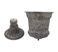 PAMINGONO Vaso in Metallo Rustico Anticato da Esterno e Interno Urna Fioriera Scanalata Vintage Piedistallo Decorazione da Giardino e Centrotavola per Balcone e Veranda