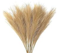 Pampas Decorative 5/10 pezzi di erba pampa artificiale, decorazione for feste in casa, fiori simulazione, bouquet canna, vaso decorativo(S5,5pcs)