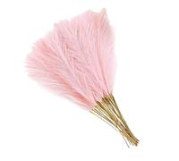 Pampas Grass Decor - 100 Pieces Christmas Decoration Artificial Branch | Decorative Holiday Stems for Homeowners Decorators Home Office Apartment Coffee Shop Bedroom Living Room Party